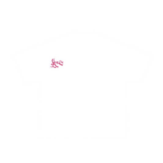with us or aginst us tee (white-pink)
