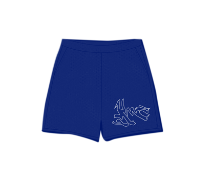 khamsa shorts (blue)