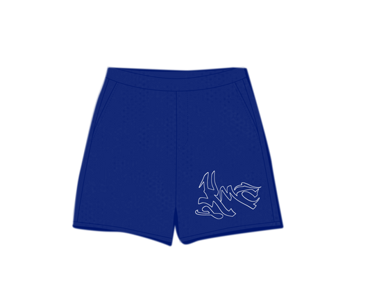 khamsa shorts (blue)