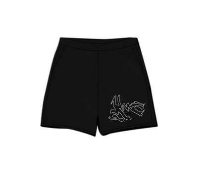 khamsa shorts (black)