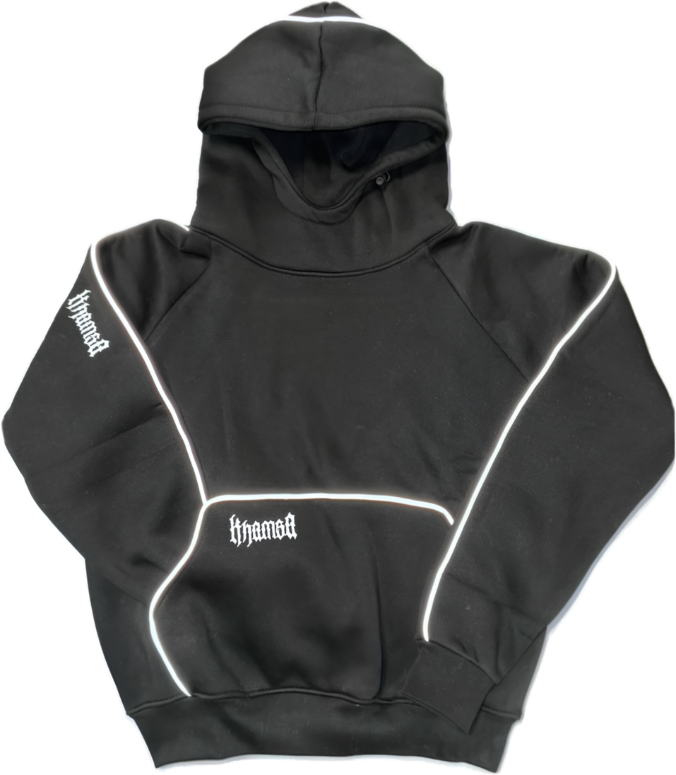 V3 Black Hoodie
