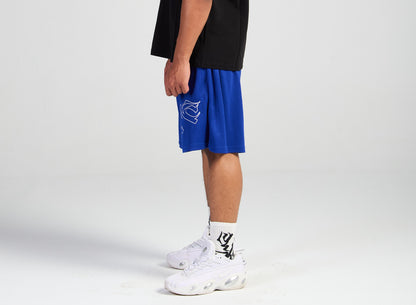 khamsa shorts (blue)