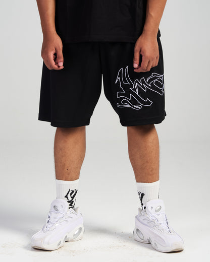 khamsa shorts (black)