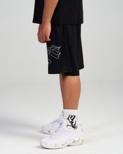 khamsa shorts (black)